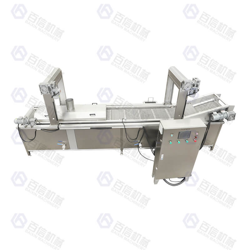 French fries continuous frying machine